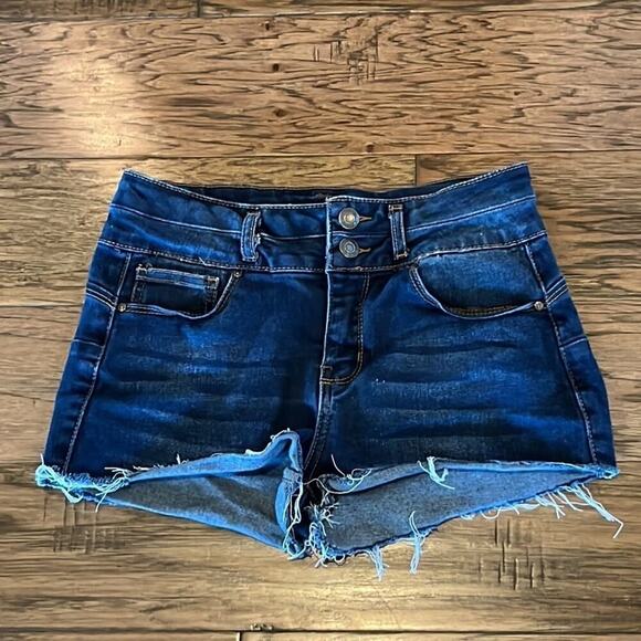 Wax Jean 2” Inseam High Rise Shorts Size S - Picture 1 of 16
